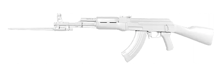 Type 56 rifle with bayonet