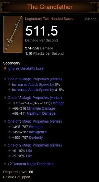 How to Get Diablo 4's The Grandfather