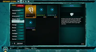 Defiance 2050 - How To Get Ark Keys