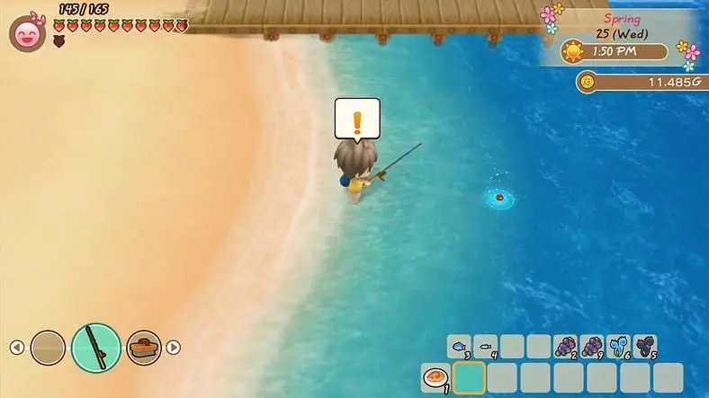 Story of Seasons: Friends of Mineral Town Fishing Rod Guide