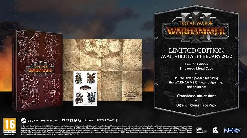 Here's where Total War: Warhammer 3 will be set and what races we can expect