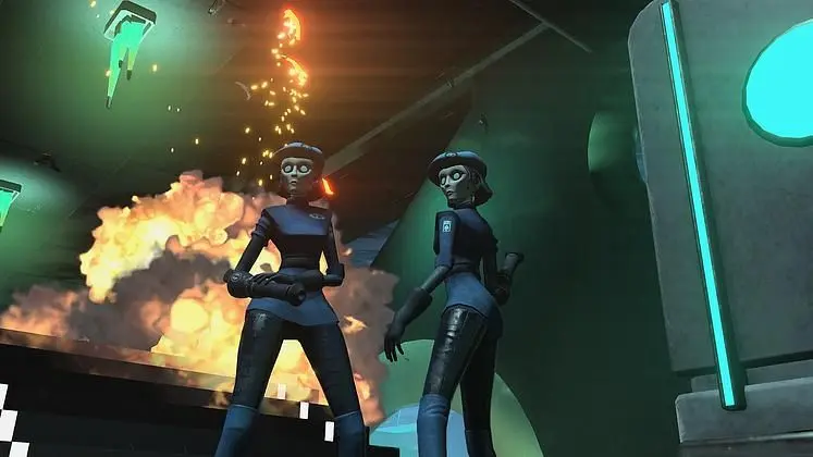 Headlander, Double Fine’s cranium-swapping caper, is out later this month
