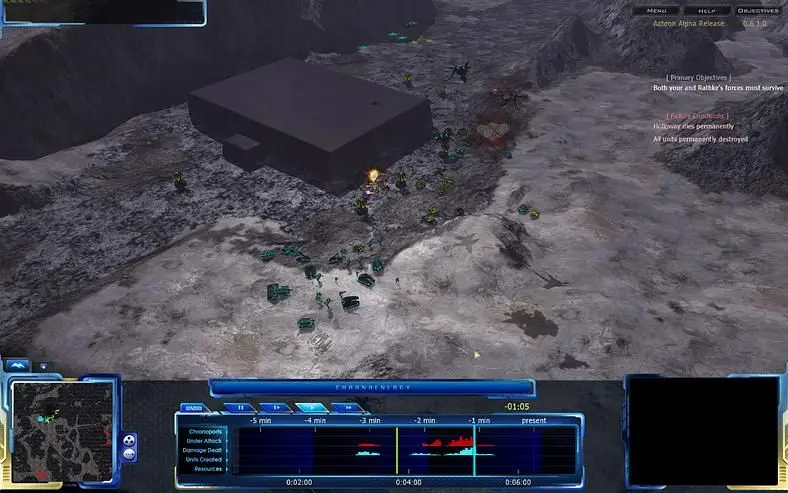 Time-travelling RTS Achron gets gameplay clip, in beta phase