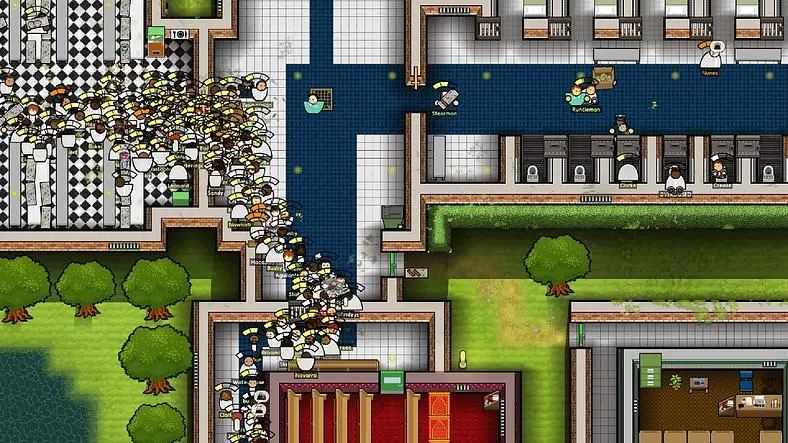 Prison Architect Psych Ward: Warden’s Edition Expansion Adds Insane Inmates and Shrinks
