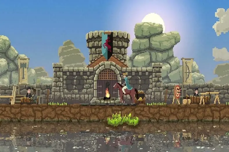 Pixelated medieval sim Kingdom available now