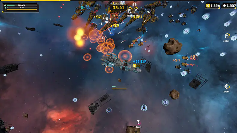 Sublight Is a "Space Bullet Heaven Roguelike" Releasing Into Steam Early Access This Month, Demo Available Now