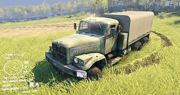 Spintires puts gamers in role of Soviet-era off-road truckers