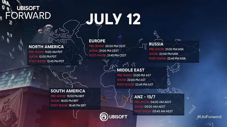 Ubisoft Forward Twitch Drops - Watch Dogs Legion Jacket, Division 2 Apparel Cache Key Pack and Valhalla Moonlight Drops