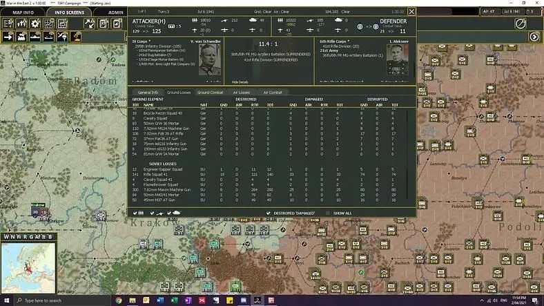 A bloody big game, about a big bloody war