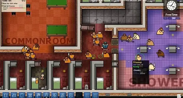 Alpha 7 update sends backers to jail in Prison Architect