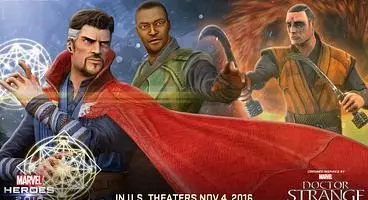Marvel Heroes gets into The Dr. Strange film with new costumes and free access to the hero