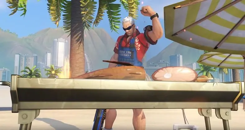 The Overwatch Summer Games Are In Full Swing - Lucioball, BBQ And Swimsuits Galore
