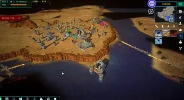 Real-Time Strategy Game Tactical Warfare Pits Two Human Factions Against Each Other