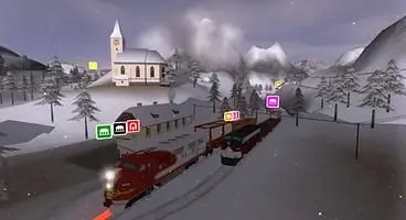 A game in which you flick switches and give the green or red light for trains to go or stop. Are you enthralled yet?