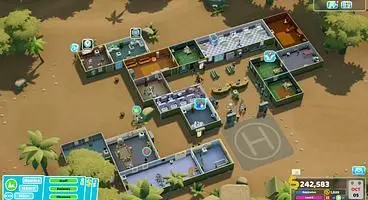 Two Point Hospital Overgrowth - Beat the Pebberley Island Overgrowth Level
