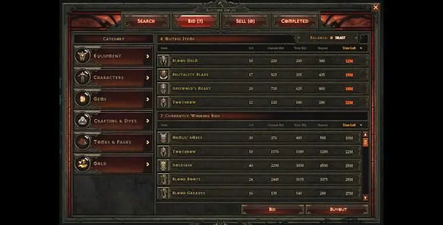 1.03b patch adds commodity trading in Diablo III auction house