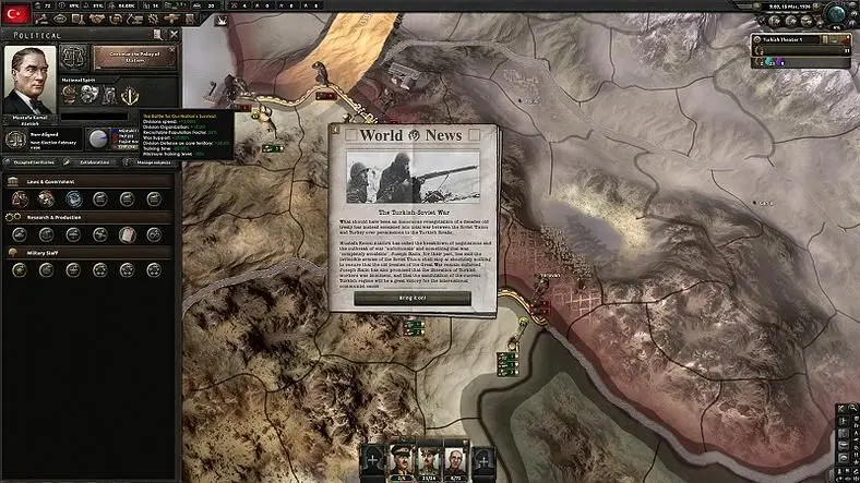 Hearts of Iron 4 Patch Notes - Update 1.10 Changelog Reveals New Releasable Nations and More
