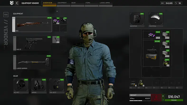 Equipment And Items