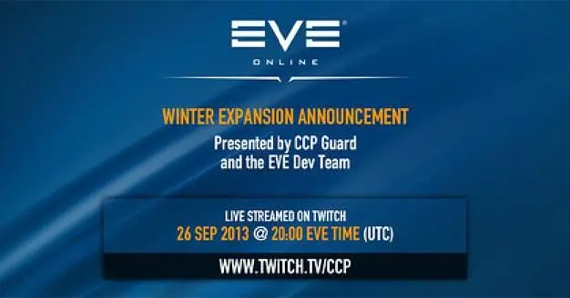 CCP Games to announce 20th expansion for EVE Online tonight @ 8.00pm UTC