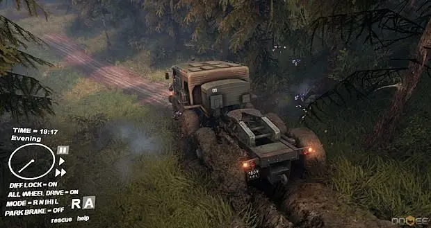 Spintires puts gamers in role of Soviet-era off-road truckers