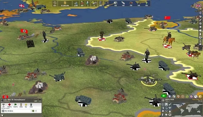 Turn-based geopolitics infused with wacky AI and worldwide bugs. (PC)
