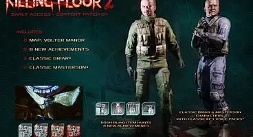 First update drops for Tripwire's co-op shooter Killing Floor 2, adds new Volten Manor map