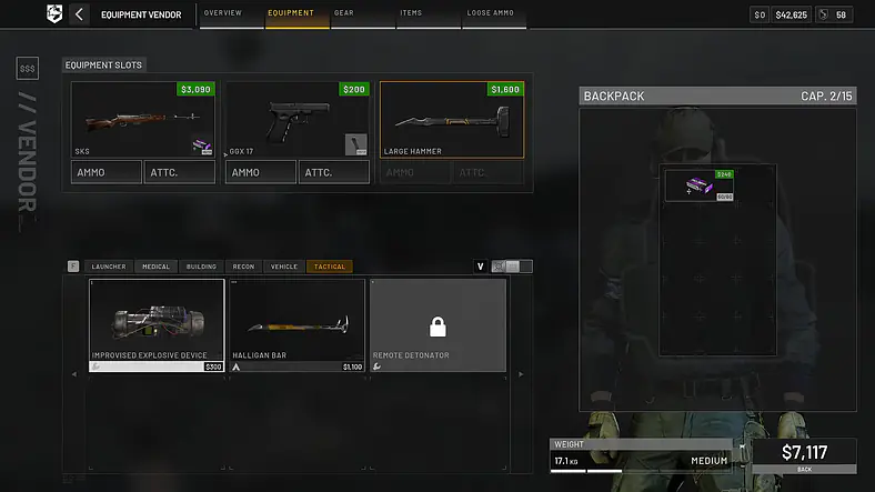 Equipment And Items / Tactical