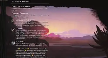 Civilization 6 New Frontier Pass: First Look Reveal of Gran Colombia