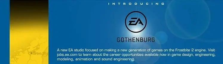 EA opens new studio in Sweden