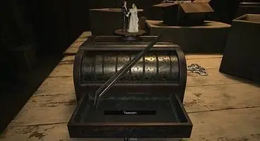 Resident Evil Village House Beneviento Music Box Puzzle - Getting the Tweezers from the Storage Room
