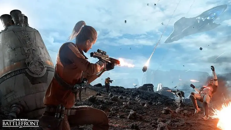 EA DICE details new Star Wars: Battlefront mode, Drop Zone