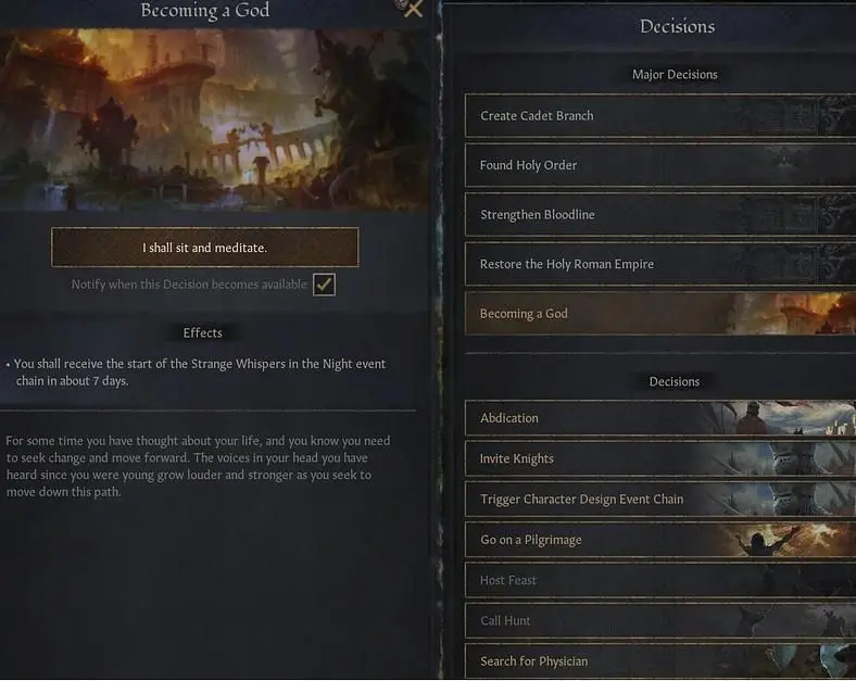 This Crusader Kings 3 Mod Lets You Become a God