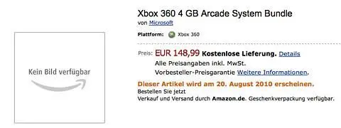 4GB Xbox 360 Slim revealed, pulled