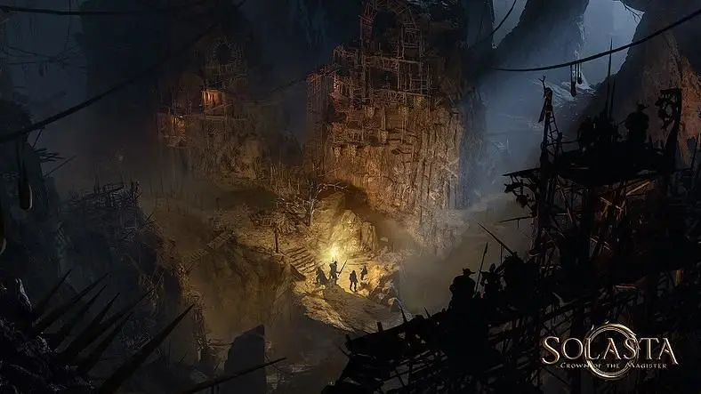 New Verticality-oriented Tactical RPG Announced - Solasta: Crown of the Magister
