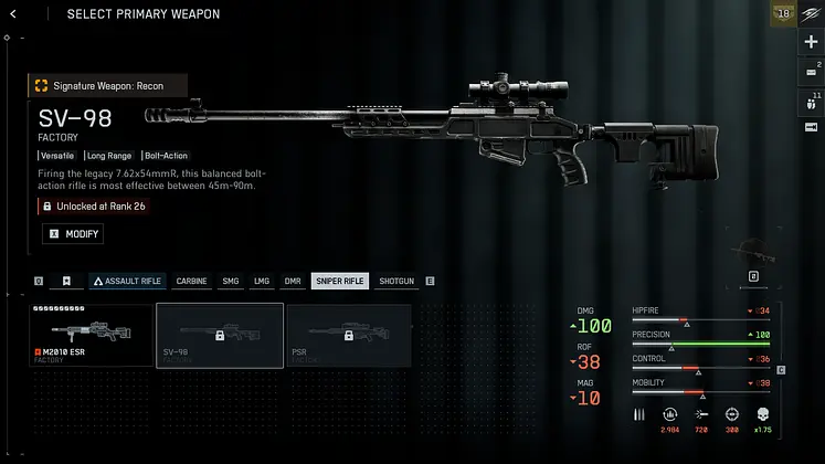 Battlefield 6 Weapons List: Every Gun You Can Unlock