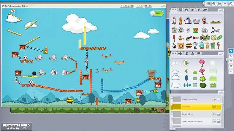 Former The Incredible Machine devs announce Contraption Maker