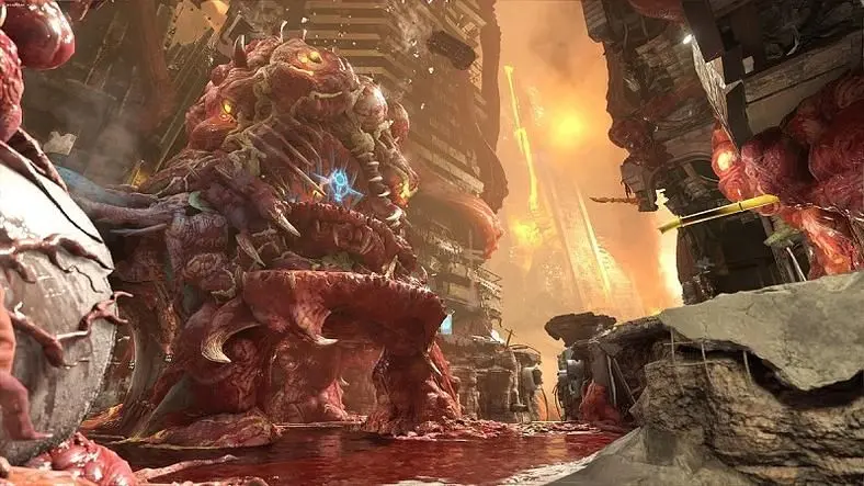 Doom Eternal's Super Gore Nest Master Level Is Now Live With A Pinch of Classic Doom