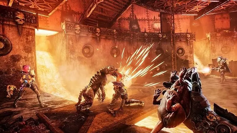 Necromunda: Hired Gun's Opening Cinematic Trailer Showcases the Hive World's Gangs, Mastiffs, and Industry
