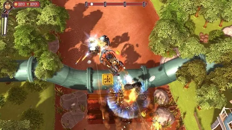 Indie shoot-em-up Pressure now available on Steam
