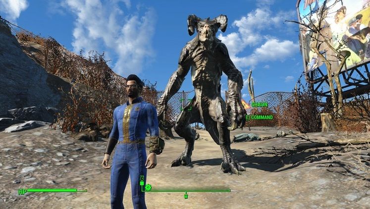 New mod for Fallout 4 allows creature followers, including Death Claw