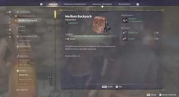How to Increase Inventory Space in Enshrouded