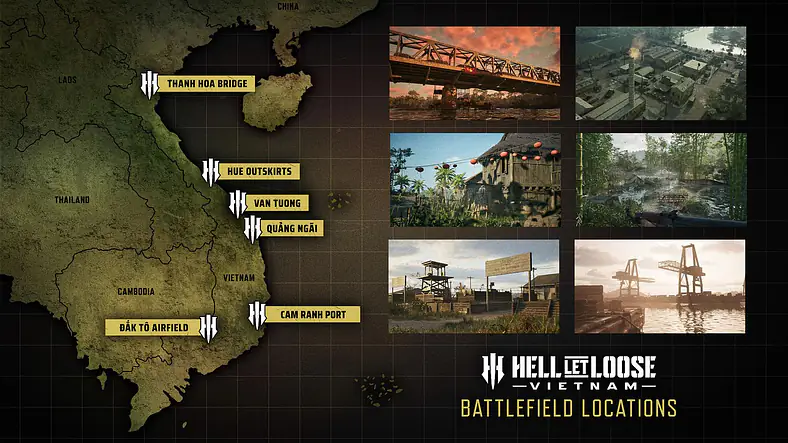 Hell Let Loose: Vietnam Maps