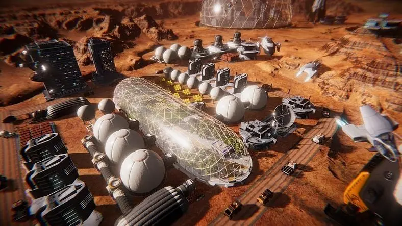 Mars Colony Builder Challenges You to Build Futuristic Cities on the Red Planet's Surface