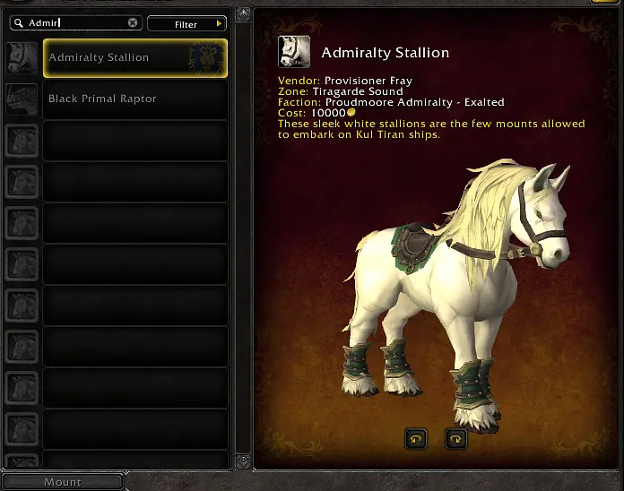World of Warcraft Battle for Azeroth - All Mount Locations and Guide