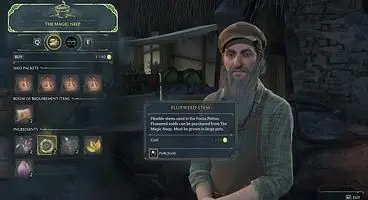 Guides / Fluxweed Stem and Seeds Locations