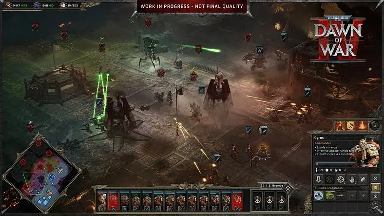 Dawn of War 4 Space Marine Blood Ravens Units Roster