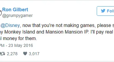 Maniac Mansion and Monkey Island creator wants to buy back his IPs from Disney