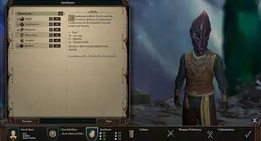 Pillars of Eternity 2: Deadfire - Character Creation