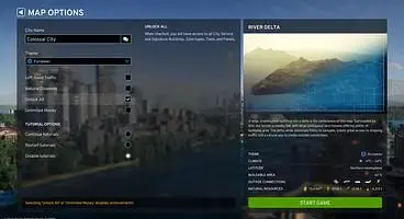 Cities Skylines 2 Map Size and Locations