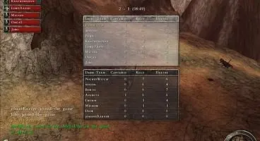 The gameplay of Dawnspire boils down to a hack and slash version of capture the flag as two teams, light and dark, work to capture relics and return them to spawn points.